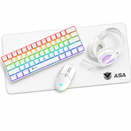 كومبو PC'GEN NEXTSTEP 4 IN 1 | كيبورد ميكانيكي RGB...