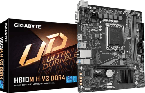 مذربورد GIGABYTE H610M H V3 DDR4 LGA1700 | لوحة أم...