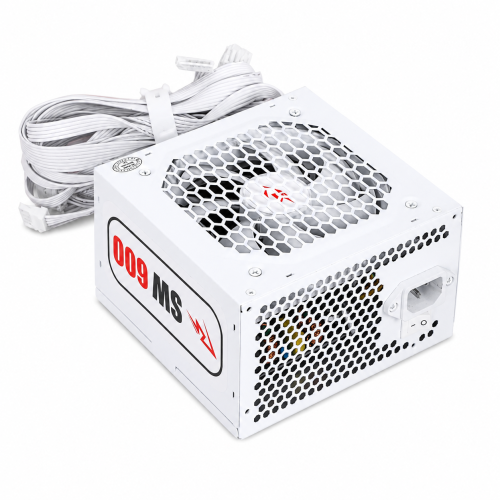 مزود طاقة SW600 600W 80Plus أبيض PSU White Power S...