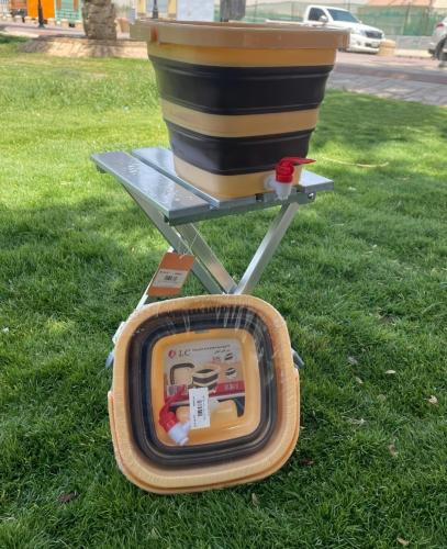 سطل غسيل قابل للطي