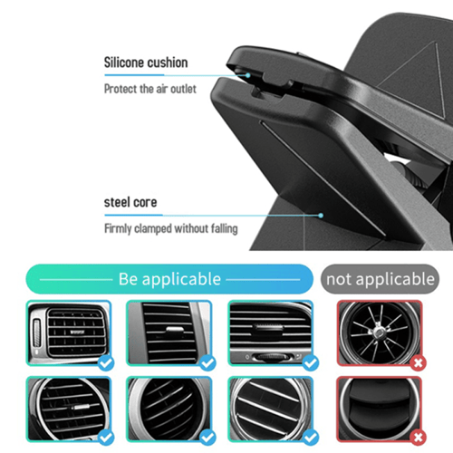 ليفوري حامل جوال يدعم الشحن اللاسلكي بقوة 15 واط -...