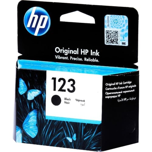 اتش بي 123 HP عبوة حبر سائل أسود