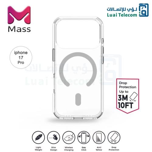 كفر آيفون شفاف MagSafe - كريستال كلير