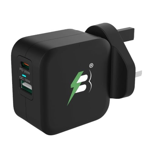 رأس جداري منفذين 38w (PD - USB) سبارك بيري