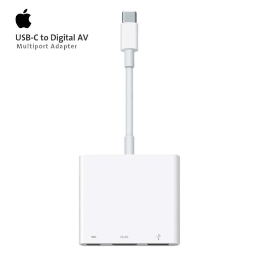 ابل أدابتر USB‎-‎C الى HDMI‎/‎USB-C/USB-A محول ايه...