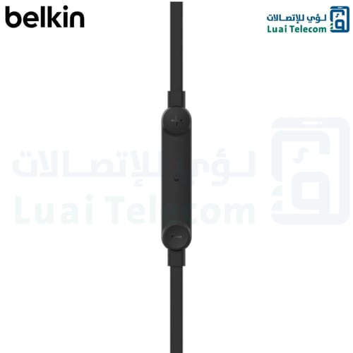 بيلكن روكستار سماعات أذن داخلية سلكية تايب سي أسود