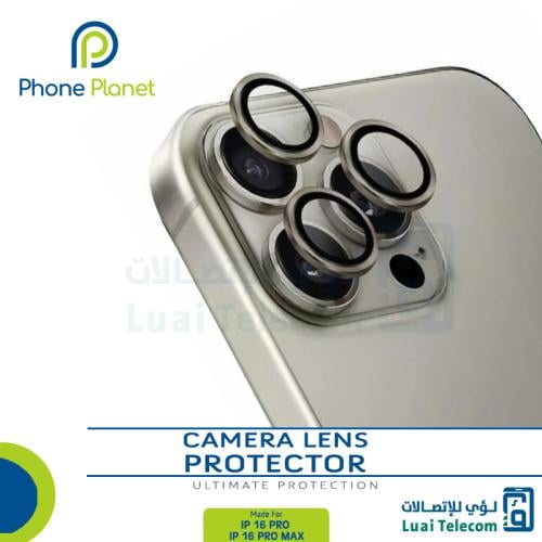 عدسات حماية كاميرا ايفون 16برو و 16بروماكس Phone P...