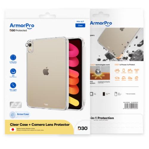 حماية 2 في 1 لجهاز iPad Mini 6/7 بتقنية D3O للحماي...