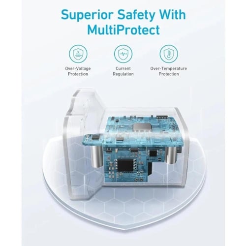 راس جداري انكر 30 واط منفذ واحد ANKER - TYPCE-C