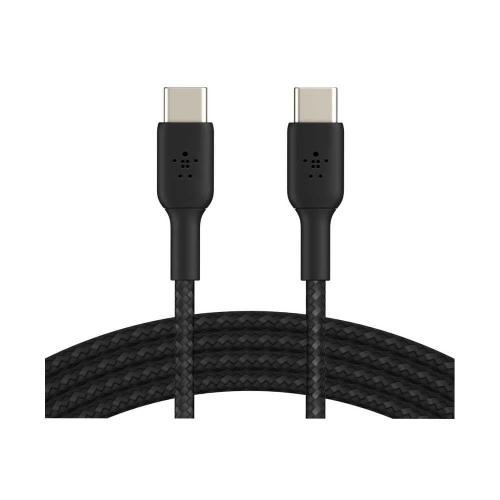 بيلكن كيبل شحن قماش تايب سي الى تايب سي 60 واط 1 م...