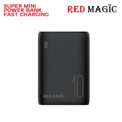 بوربانك ريد ماجيك صغير الحجم بقوة 10000 mAh بخاصية...