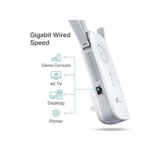 موسع نطاق شبكة تي بي لينك RE450 – ابيض