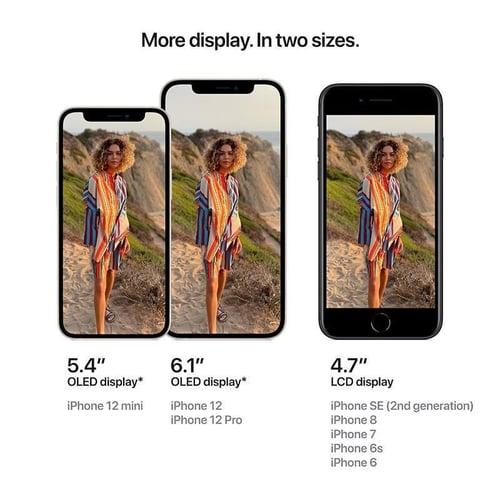 ابل آيفون 12 128GB بنفسجي 5G