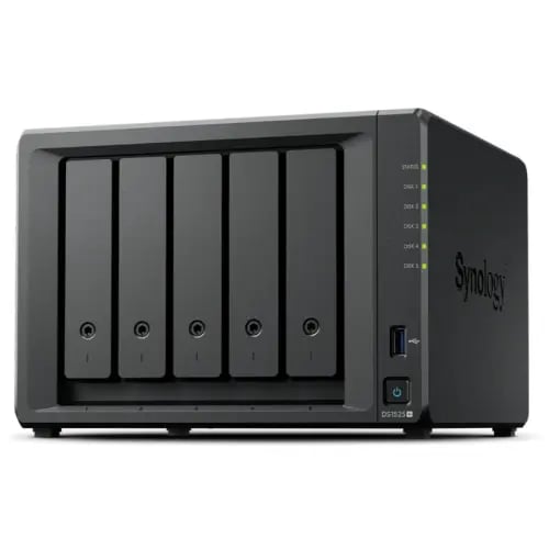 +Synology DiskStation DS1525 نظام تخزين 5 فتحات أق...