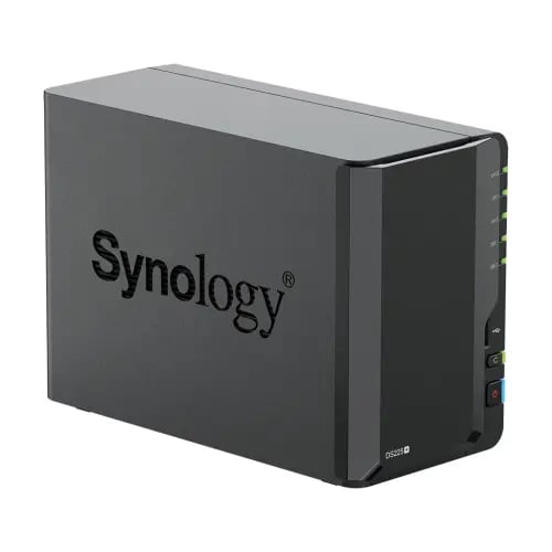 جهاز تخزين فتحتين مع منفذ 2.5 جيجابت +Synology Dis...