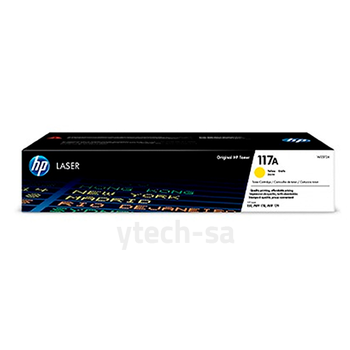 حبر طابعة HP ليزر جيت 117A أصفر HP 117A Laserjet Y...