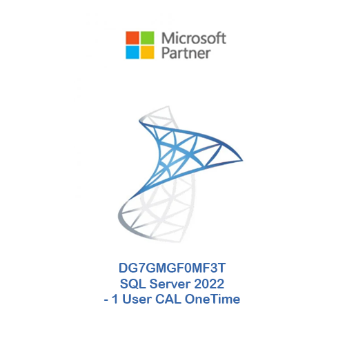 DG7GMGF0MF3T SQL Server 2022 - 1 User CAL OneTime