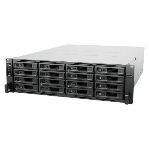 جهاز تخزي 16 فتحة مع مصدر طاقة احتياطي Synology Ra...
