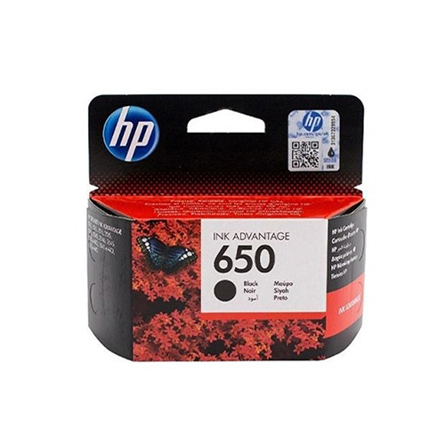 حبر طابعة HP أسود 650 - HP 650 Black Toner