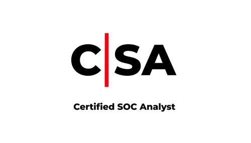 CSA – Certified SOC Analyst