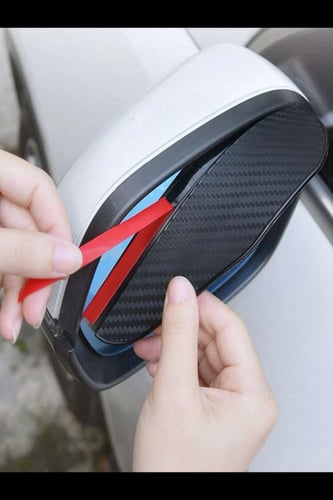 عازل المطر للمراية قطعتين