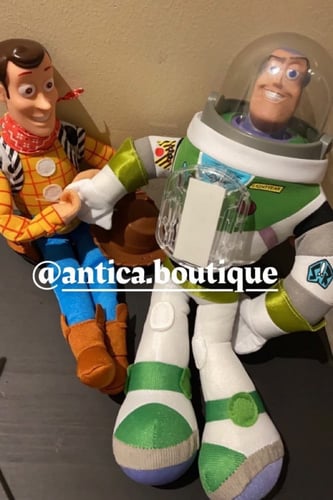 تعليقة وودي وباز للسيارة بالخوذة 40سم - حكاية لعبة...