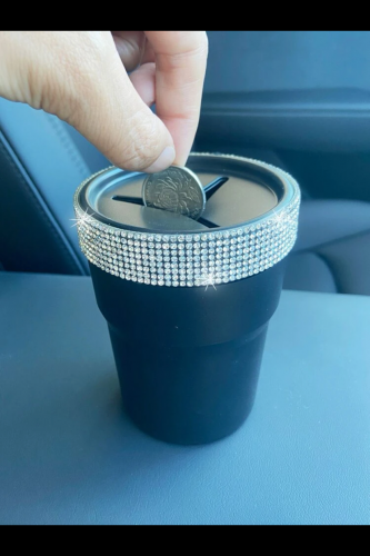 كوب لتجميع العملات المعدنية للسيارة