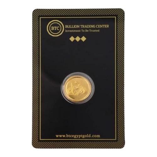 جنيه ذهب بطوط وزن 40 قرام عيار 24