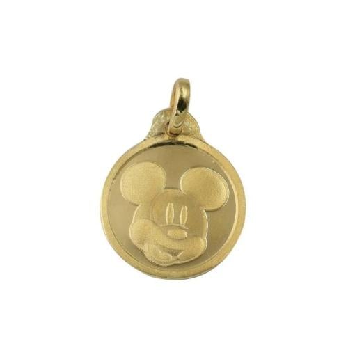 جنيه ميكي ماوس مع التعليقة وزن 4.35 قرام عيار 24