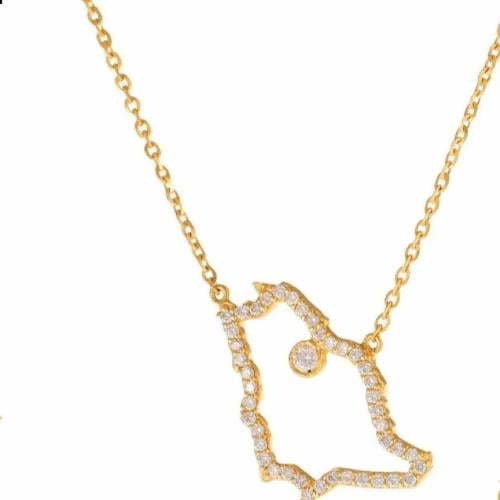 سلسال خريطة المملكة لامع