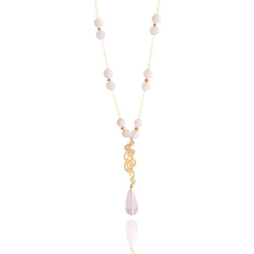 سلسال خرز مزين