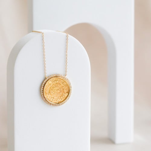 عقد جنيه ذهب كلاسيك