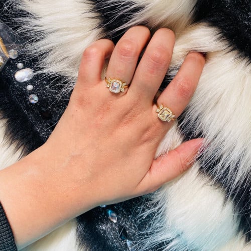 خاتم ذهب ناعم