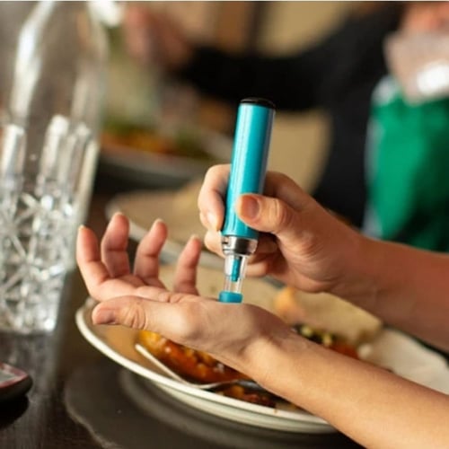 جنتيل جهاز وخز لقياس السكر بدون الم