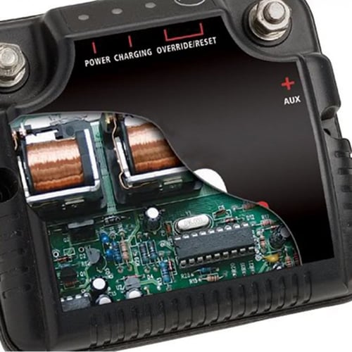 منظم شحن بطاريتين