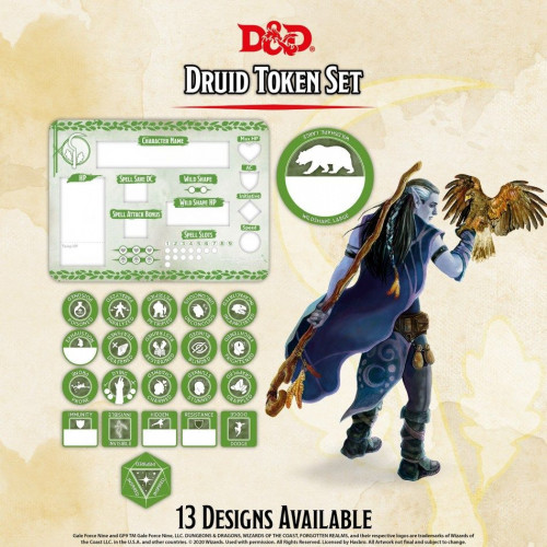 D&D - Druid Token Set