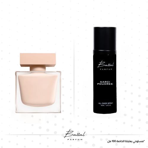 بخاخ الجسم والشعر نارسيسو بودر ( ١٠٠ مل )