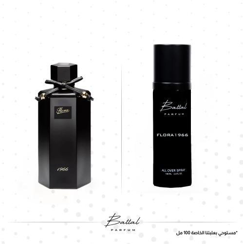 بخاخ الجسم والشعر فلورا 1966 ( ١٠٠ مل )