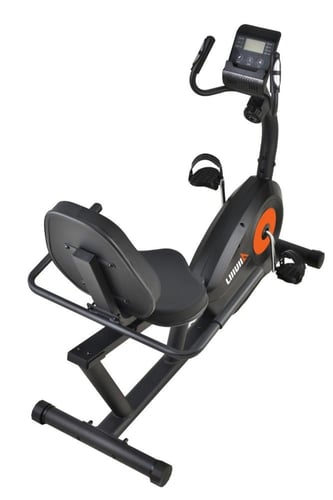 دراجة تمارين ثابتة مغناطيسية مع مقعد ومسند خلفي Re...