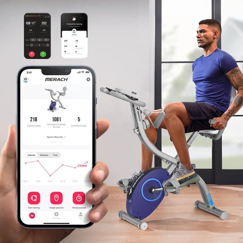 دراجة تمارين 4 في 1 S15-B – قابلة للطي | مقاومة مغ...