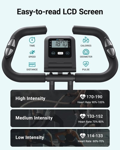 دراجة تمارين ثابتة S15 – 4 في 1 | قابلة للطي | مقا...