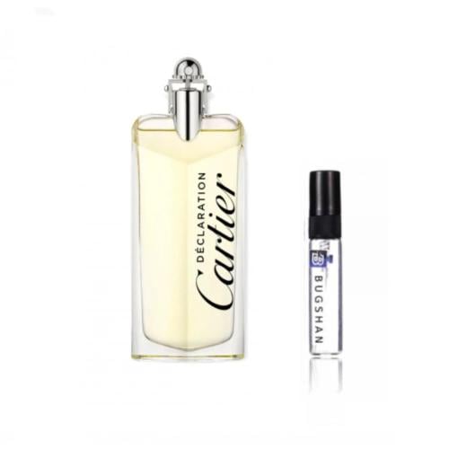 عينة كارتير ديكلاريشن او دو تواليت