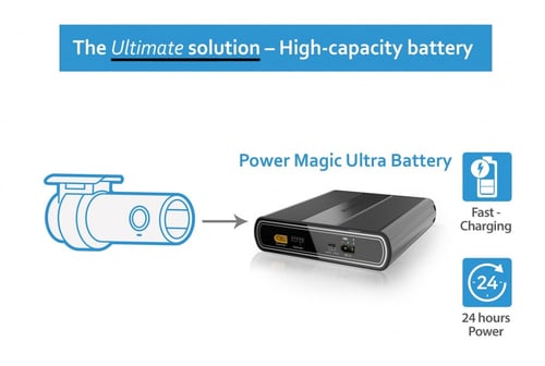 Power Magic Ultra Battery B-124X بطارية