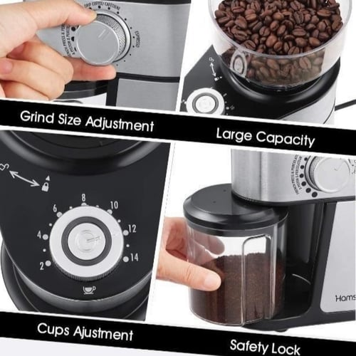 مطحنة قهوة احترافية بسرعات متعددة|DLC-CM7319