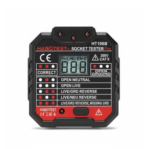 فيش الفاحص السريع لأفياش الكهرب الثلاثي