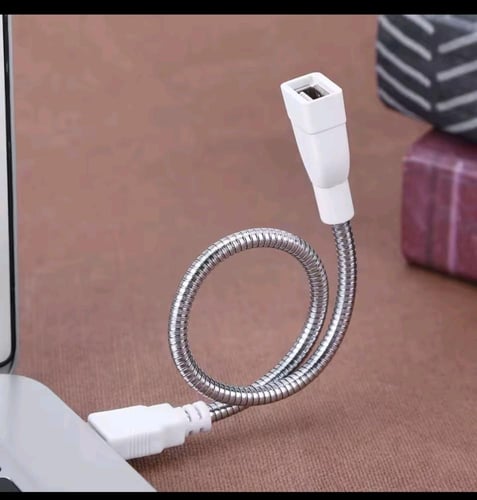 كيبل تمديد USB مرن مع أنبوب معدني