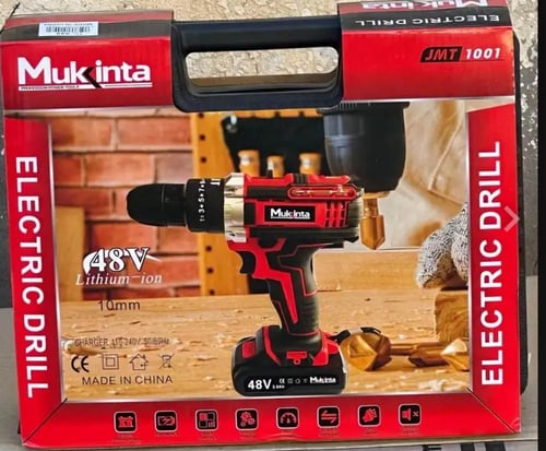 دريل لاسلكي بطاريتين 48 فولت