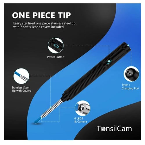 جهاز تنظيف الأذن الذكي والمصور من ماركة RYEVI.