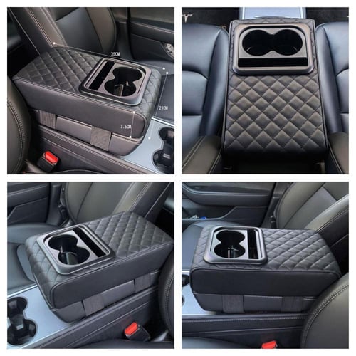 وسادة مسند ذراع وحدة التحكم المركزية للسيارة مع حا...