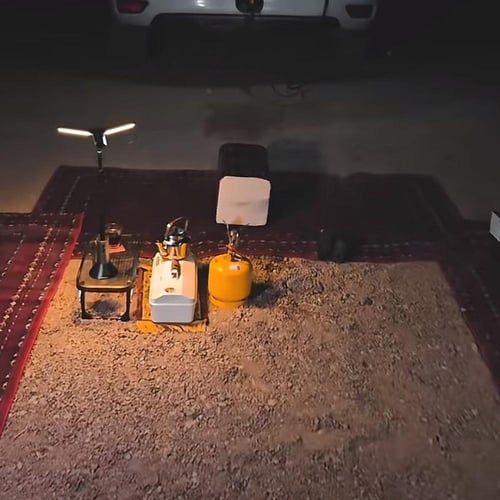 لمبة شحن مع ستاند